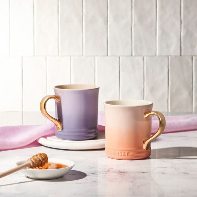 Le Creuset Online Vancouver Mug with Gold Handle - Vancouver Mug with Gold Handle
